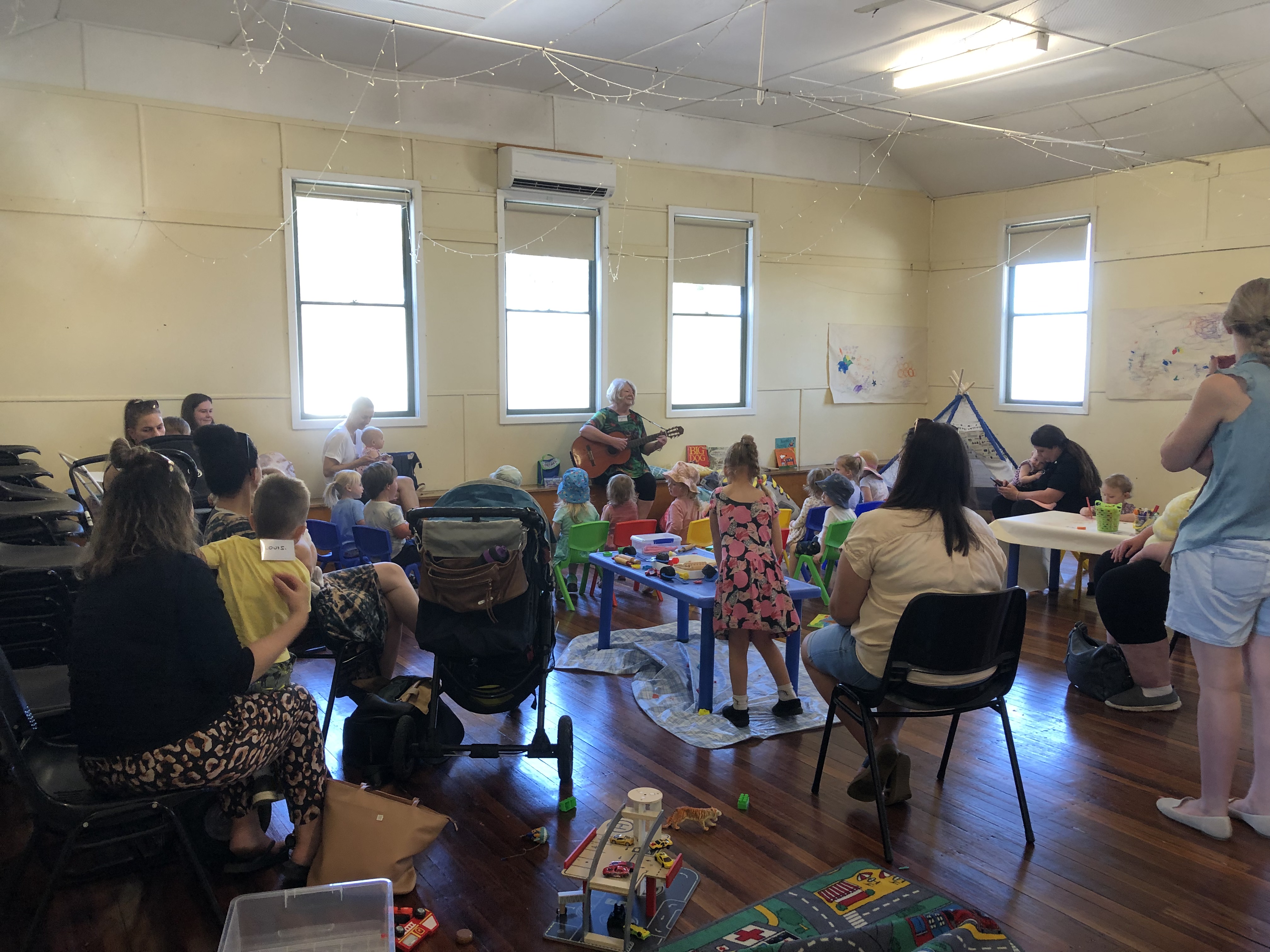 Craft afternoon in the Haven Hall
